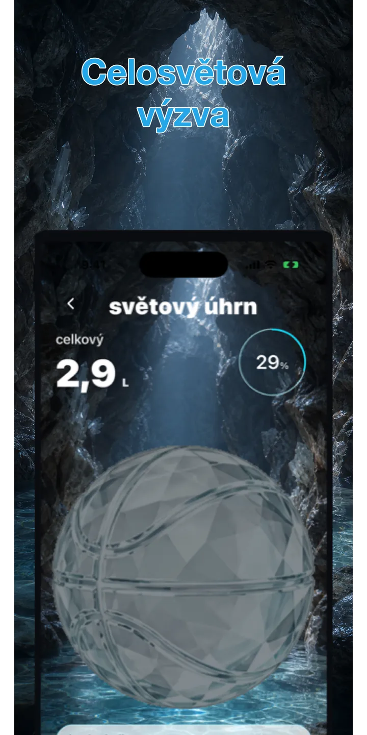 Aqualia collection screenshot showing unlocked crystal items