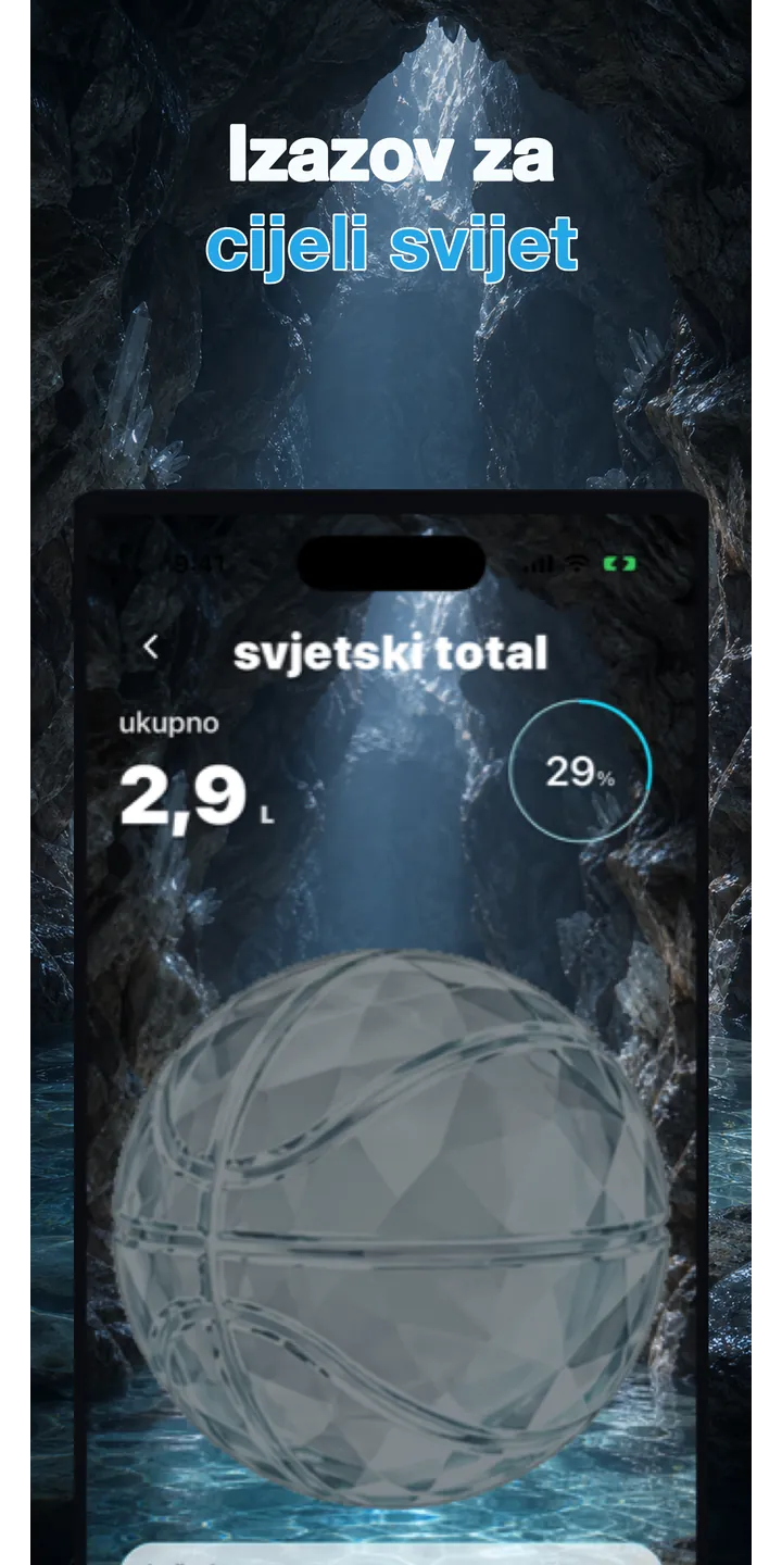 Aqualia collection screenshot showing unlocked crystal items