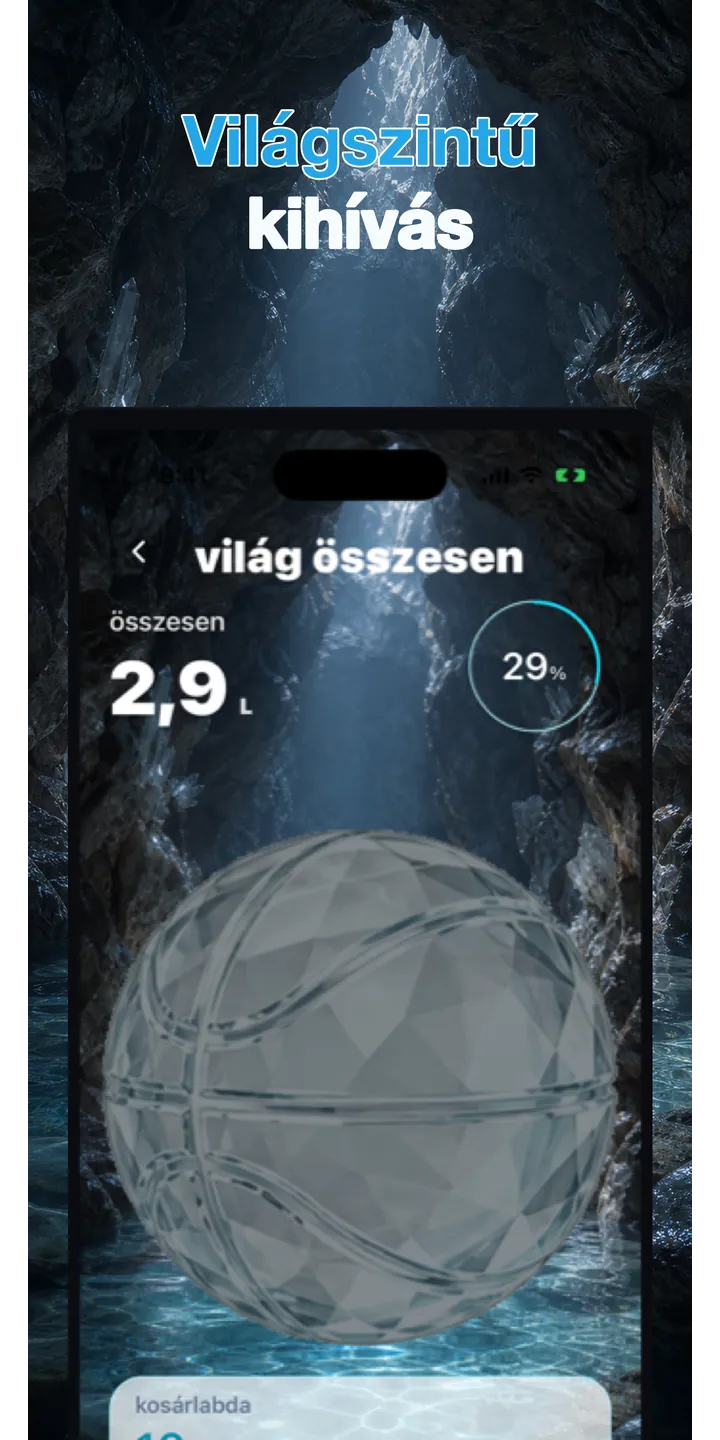 Aqualia collection screenshot showing unlocked crystal items