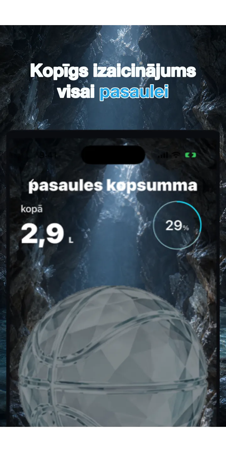 Aqualia collection screenshot showing unlocked crystal items