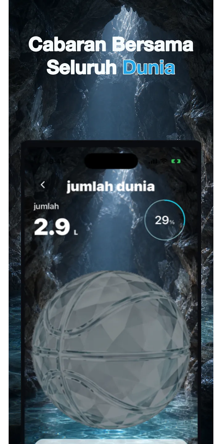 Aqualia collection screenshot showing unlocked crystal items