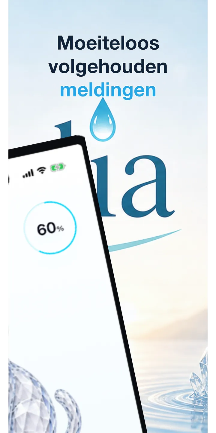 Aqualia reminder plan screenshot showing the next suggested drink and timeline