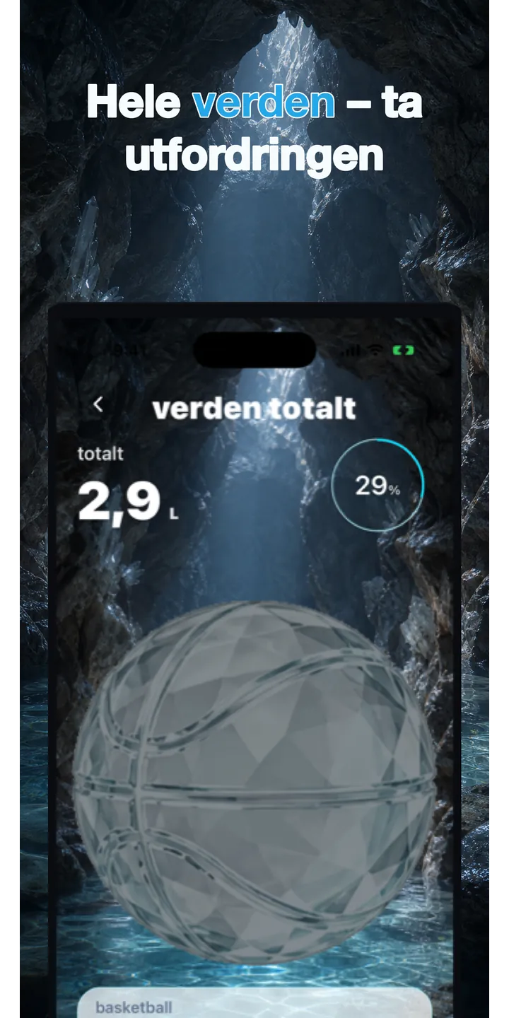 Aqualia collection screenshot showing unlocked crystal items
