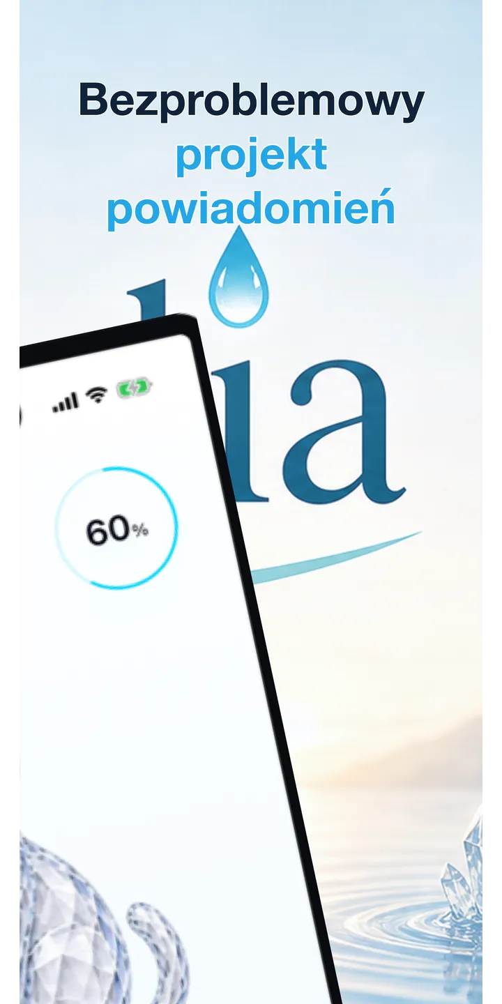 Aqualia reminder plan screenshot showing the next suggested drink and timeline
