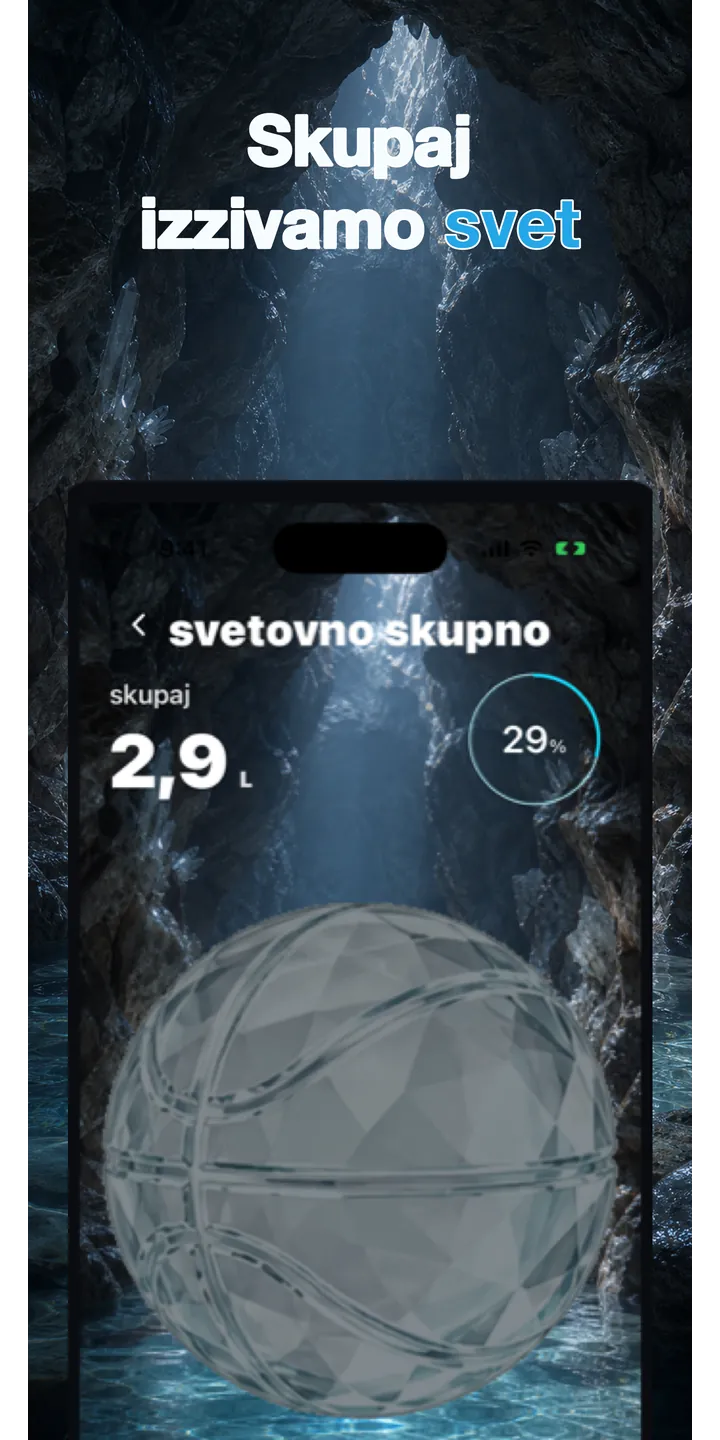 Aqualia collection screenshot showing unlocked crystal items