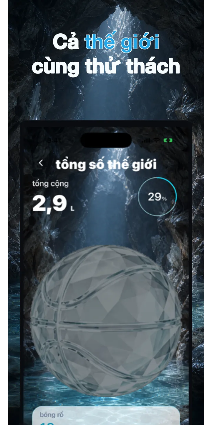 Aqualia collection screenshot showing unlocked crystal items