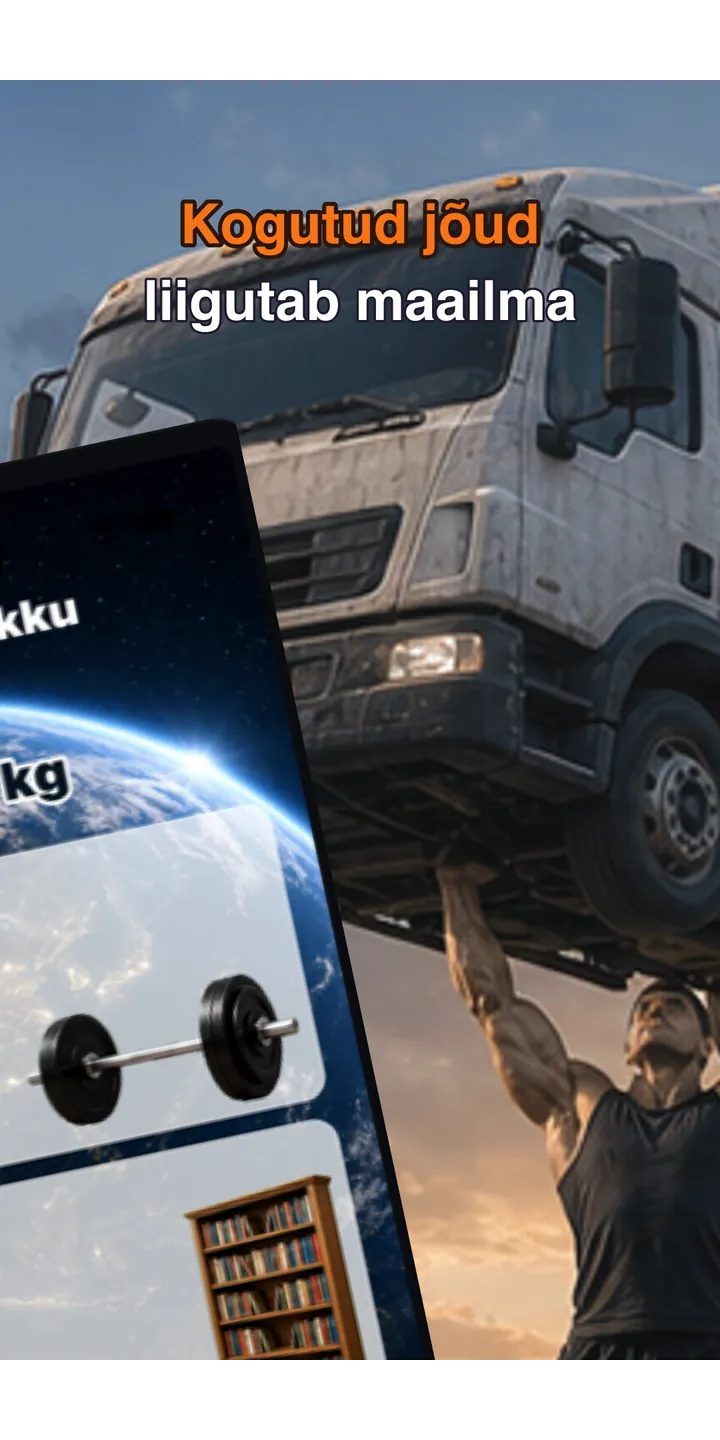 AtlasLift journey screen showing category progress across animals, vehicles, and structures