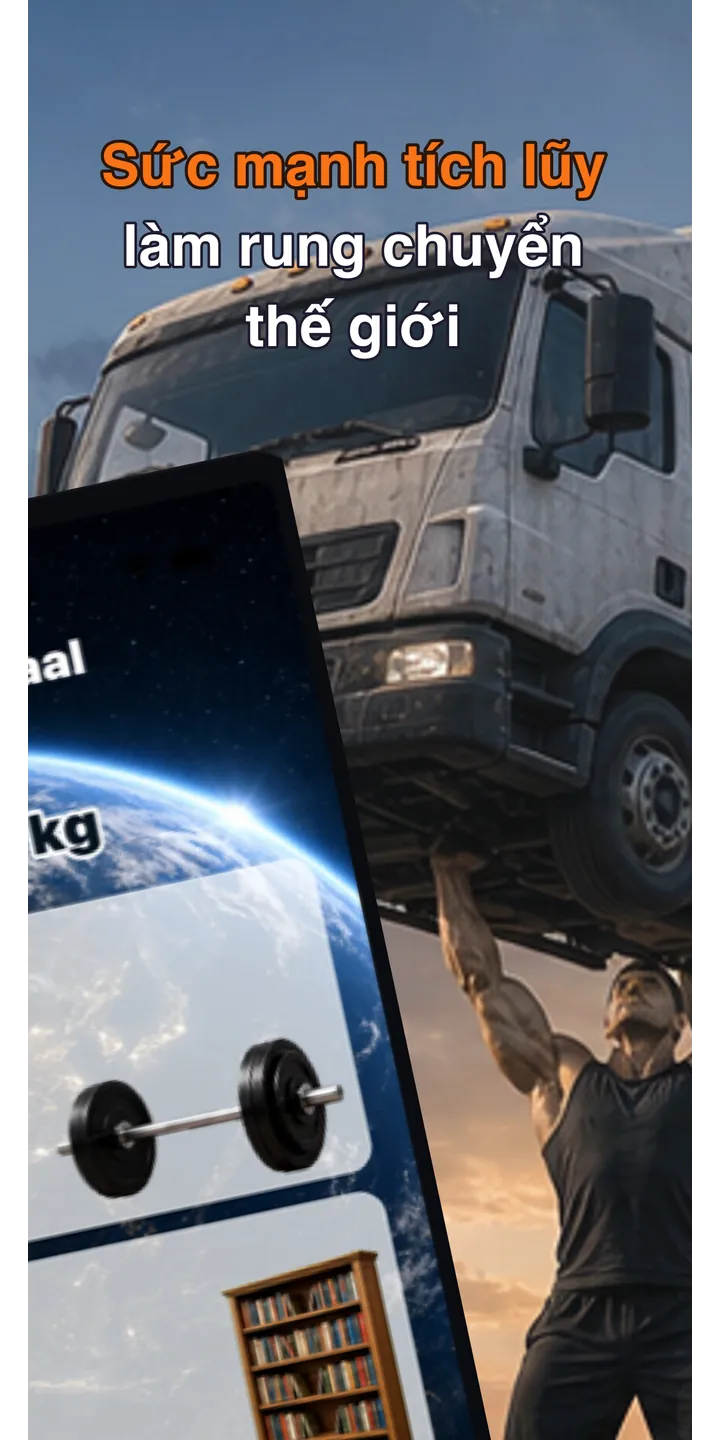 AtlasLift journey screen showing category progress across animals, vehicles, and structures