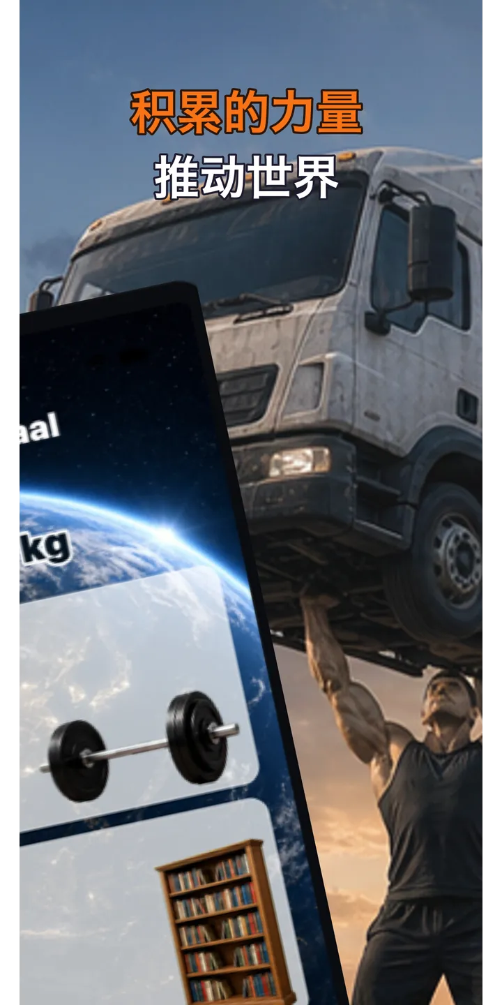 AtlasLift journey screen showing category progress across animals, vehicles, and structures