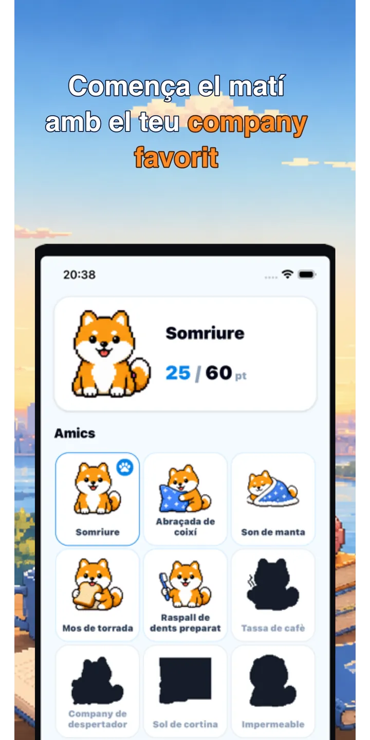 BrainUp share editor screenshot showing a styled result card ready to share