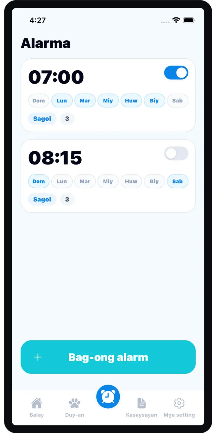BrainUp quick math mission screenshot showing the wake-up brain training flow