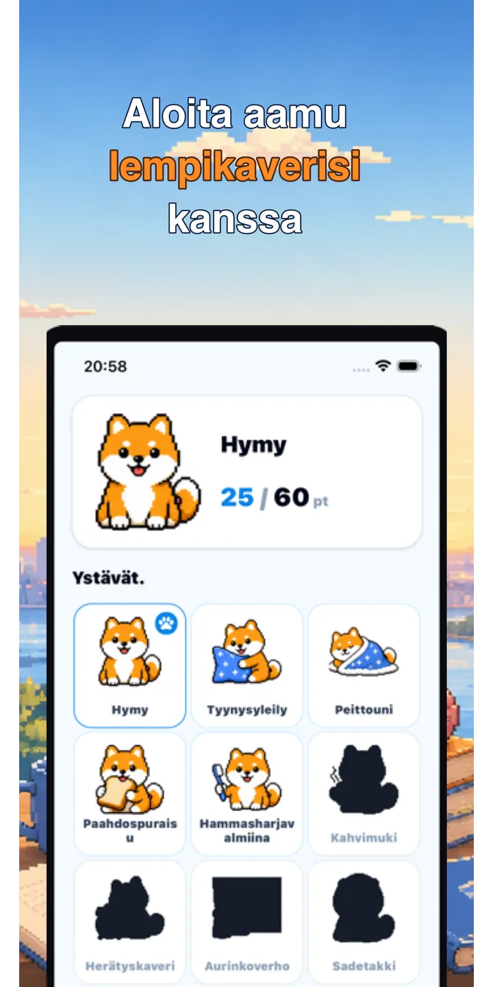 BrainUp share editor screenshot showing a styled result card ready to share