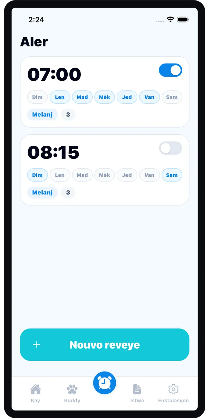 BrainUp quick math mission screenshot showing the wake-up brain training flow