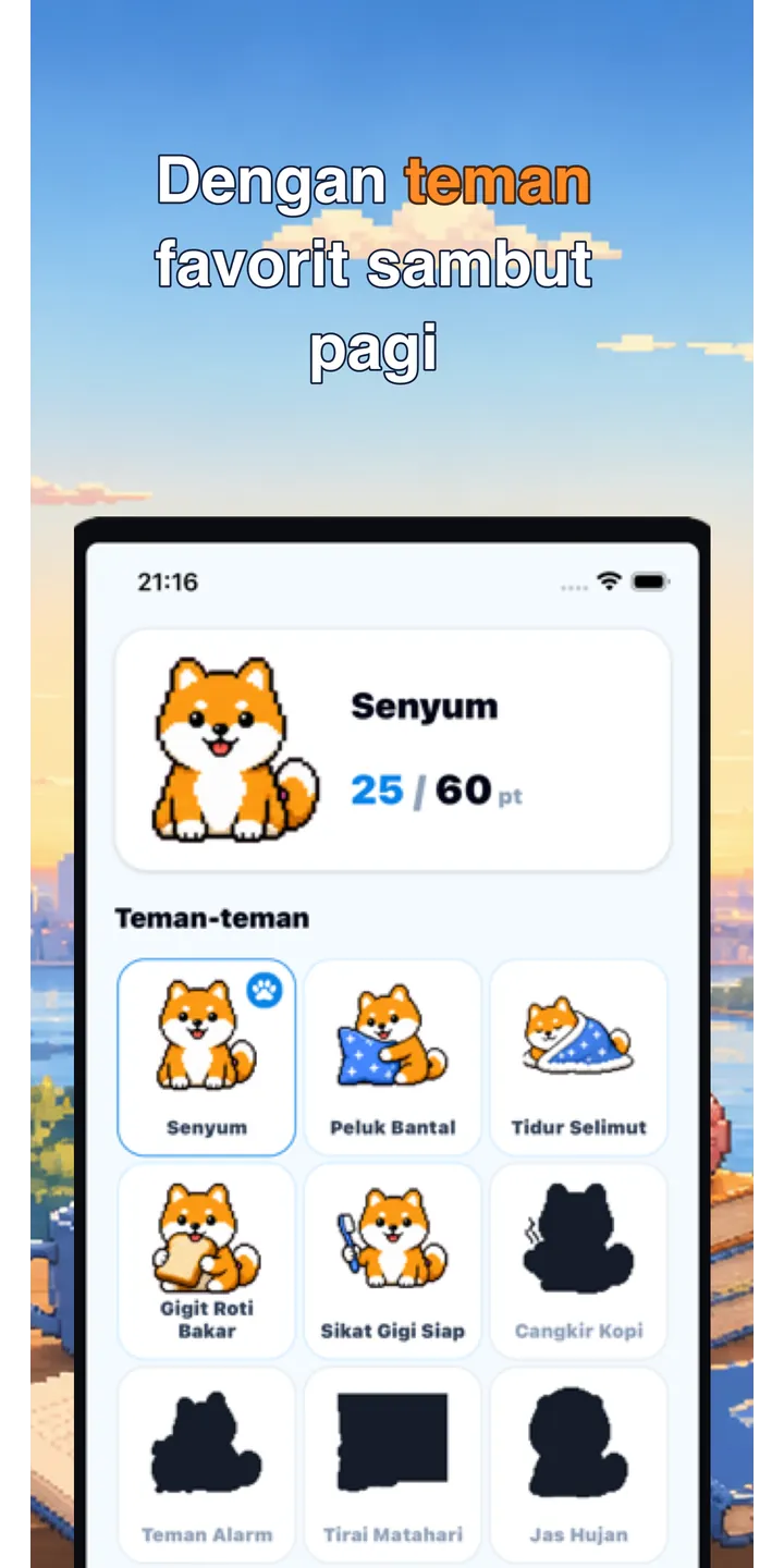 BrainUp share editor screenshot showing a styled result card ready to share