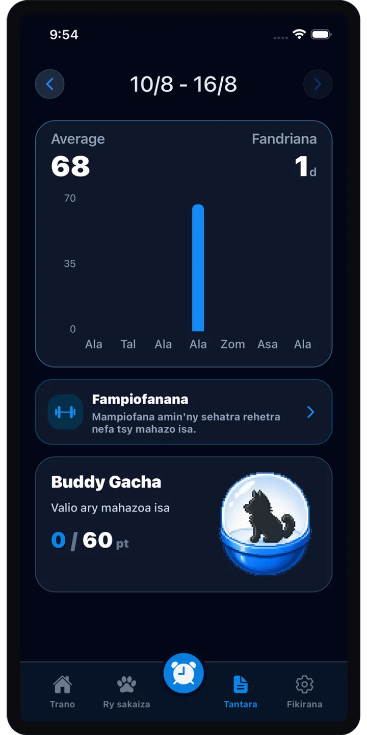 BrainUp share editor screenshot showing a styled result card ready to share