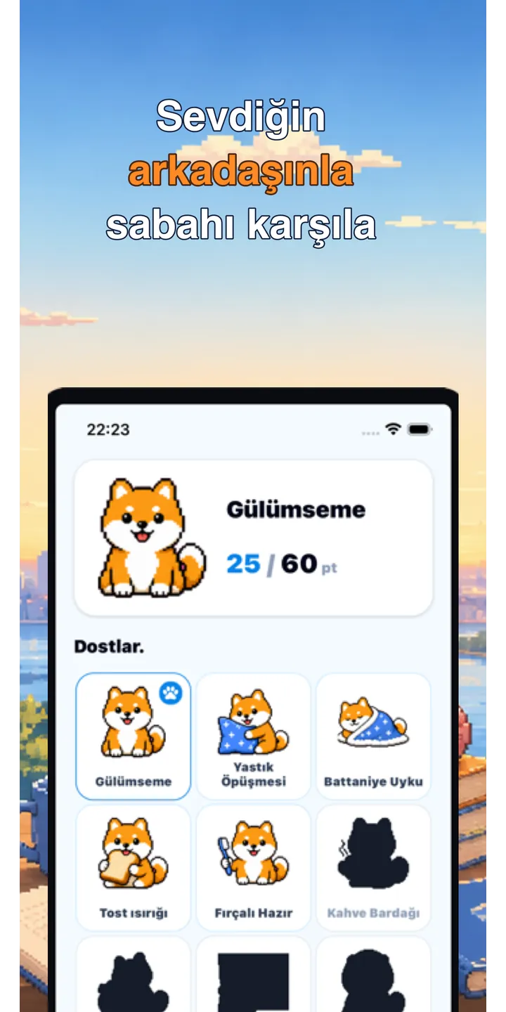 BrainUp share editor screenshot showing a styled result card ready to share