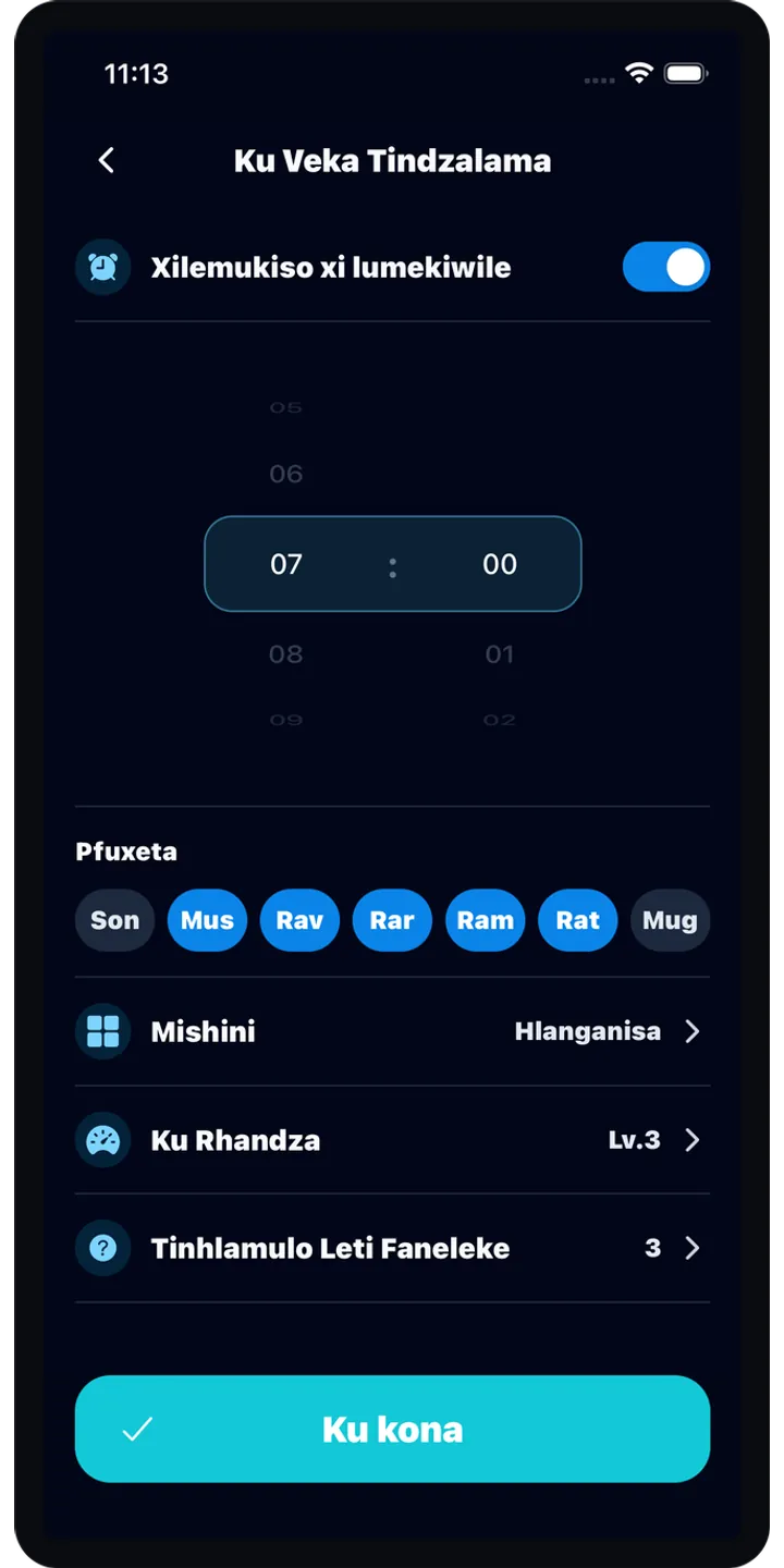BrainUp morning result screenshot showing the brain boot score and shiba stamp reward