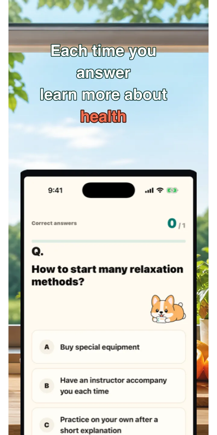 HealthUp share editor screenshot showing a styled result card ready to share