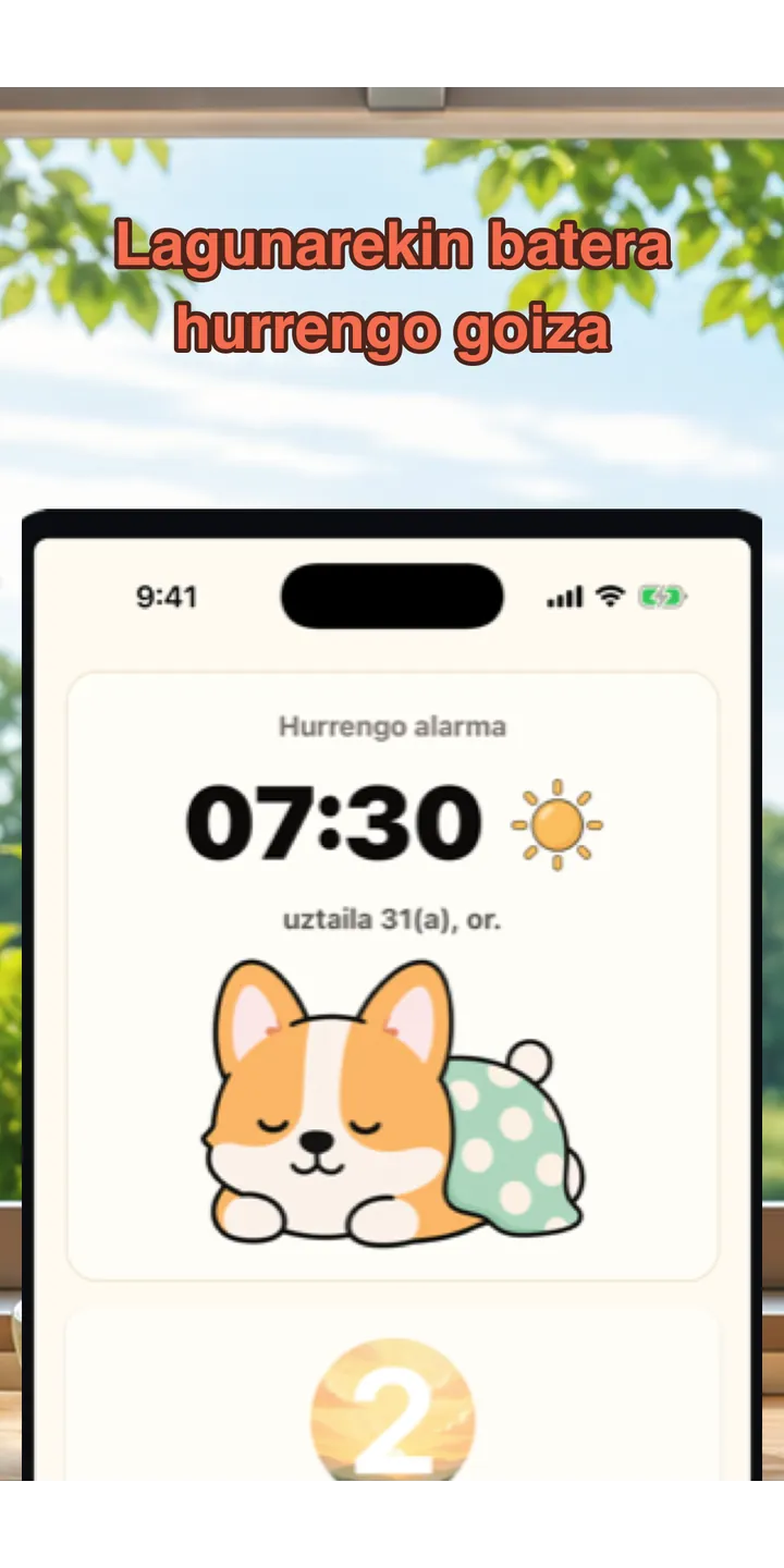 HealthUp Sunday boss screenshot showing the weekly review challenge