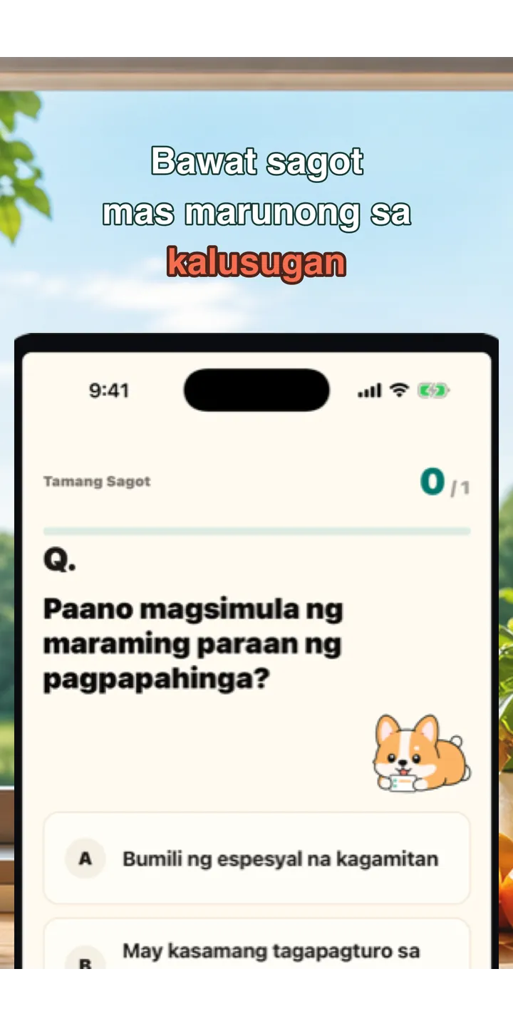 HealthUp share editor screenshot showing a styled result card ready to share