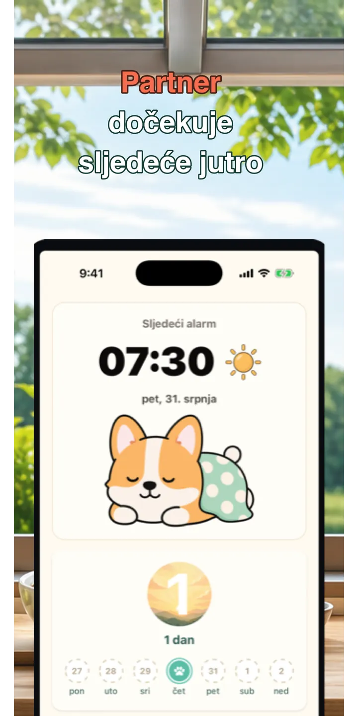 HealthUp Sunday boss screenshot showing the weekly review challenge
