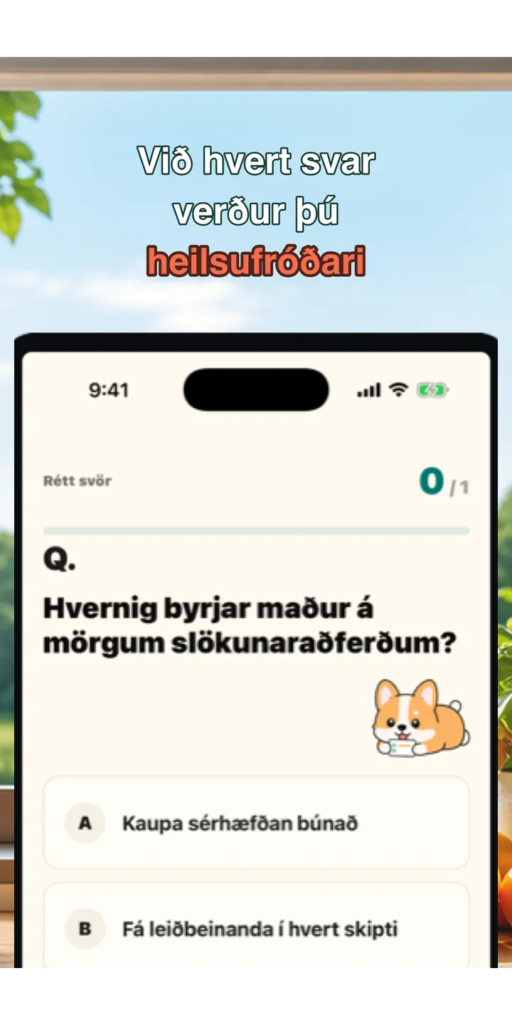 HealthUp share editor screenshot showing a styled result card ready to share