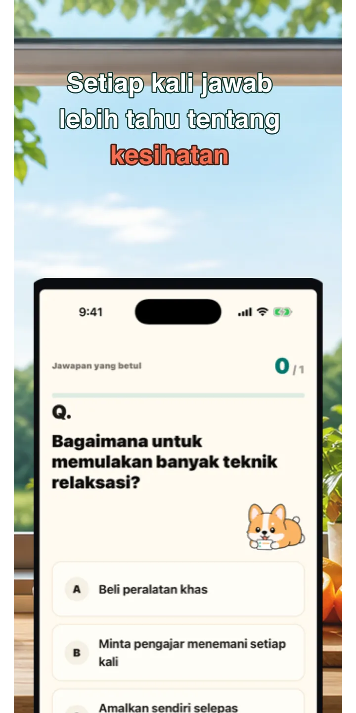 HealthUp share editor screenshot showing a styled result card ready to share