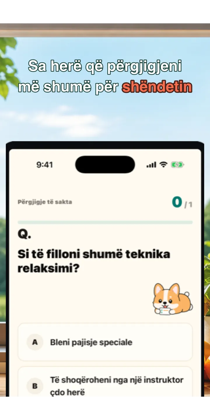 HealthUp share editor screenshot showing a styled result card ready to share