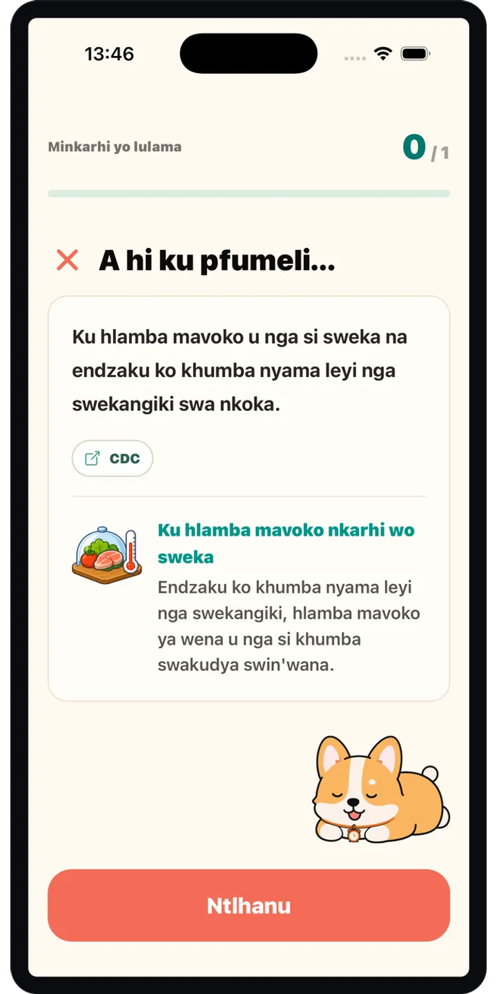 HealthUp share editor screenshot showing a styled result card ready to share