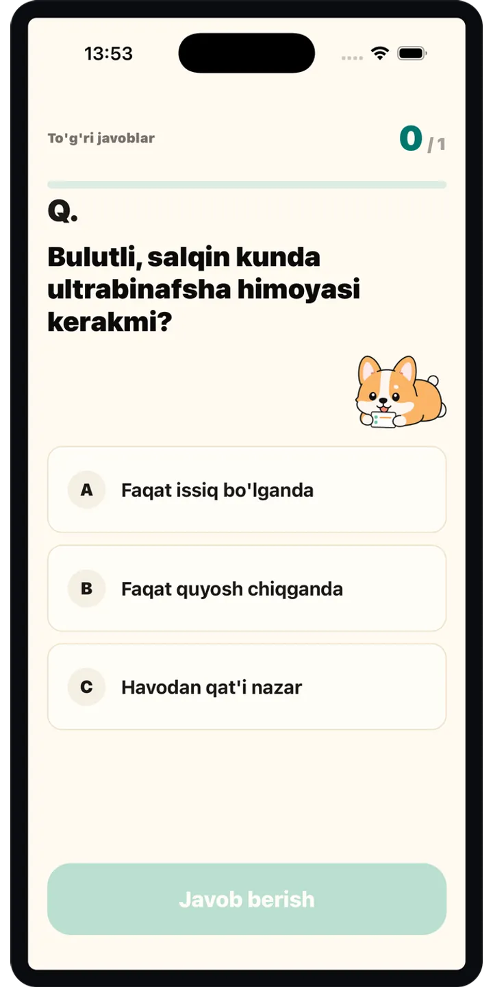 HealthUp Sunday boss screenshot showing the weekly review challenge