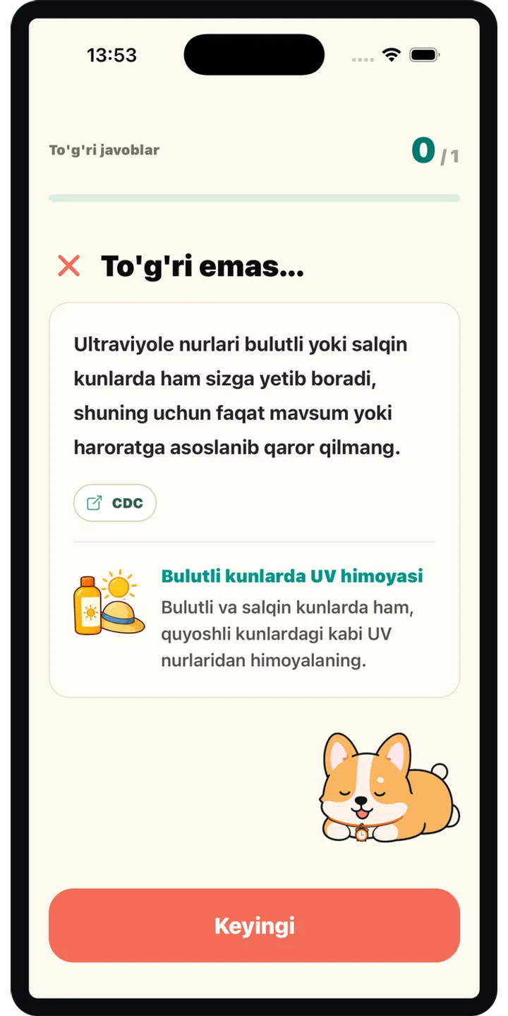 HealthUp share editor screenshot showing a styled result card ready to share