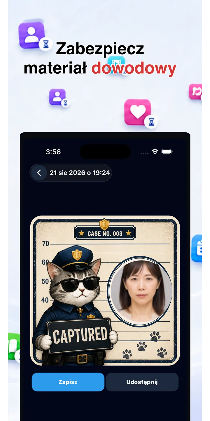 Officer Meow history screen showing focus activity over time