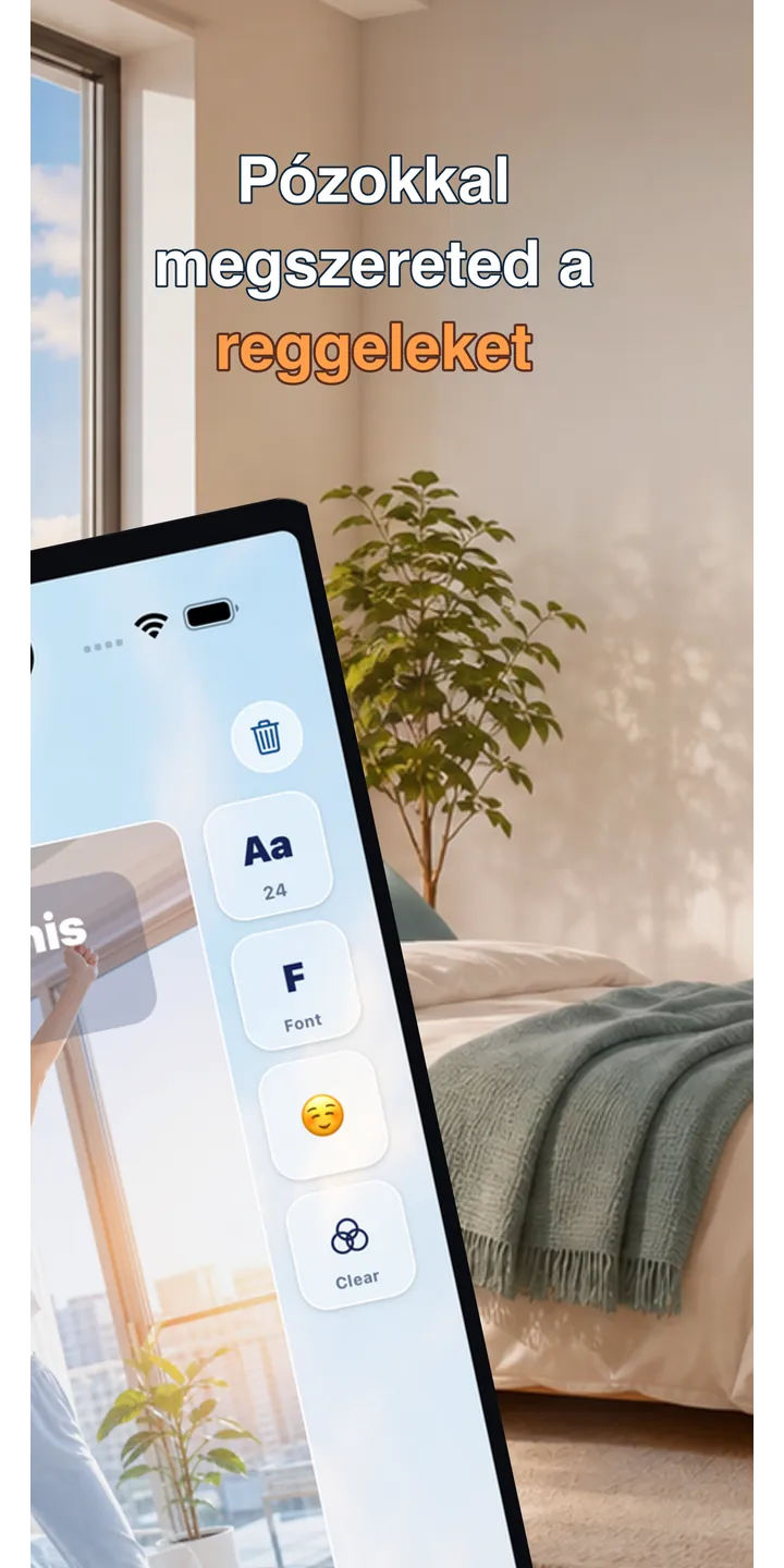 PoseUp alarm setup screenshot showing pose-based alarm details