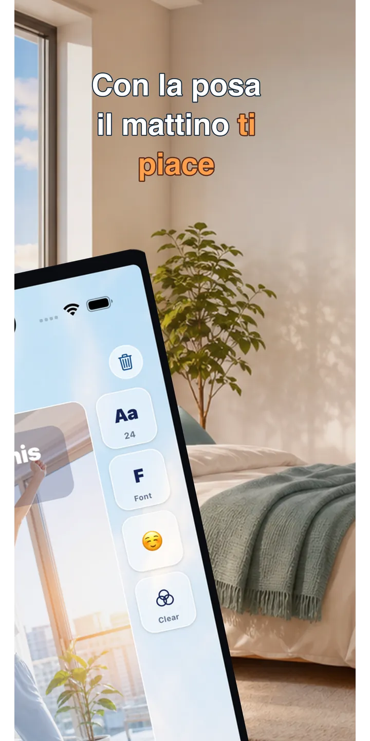 PoseUp alarm setup screenshot showing pose-based alarm details