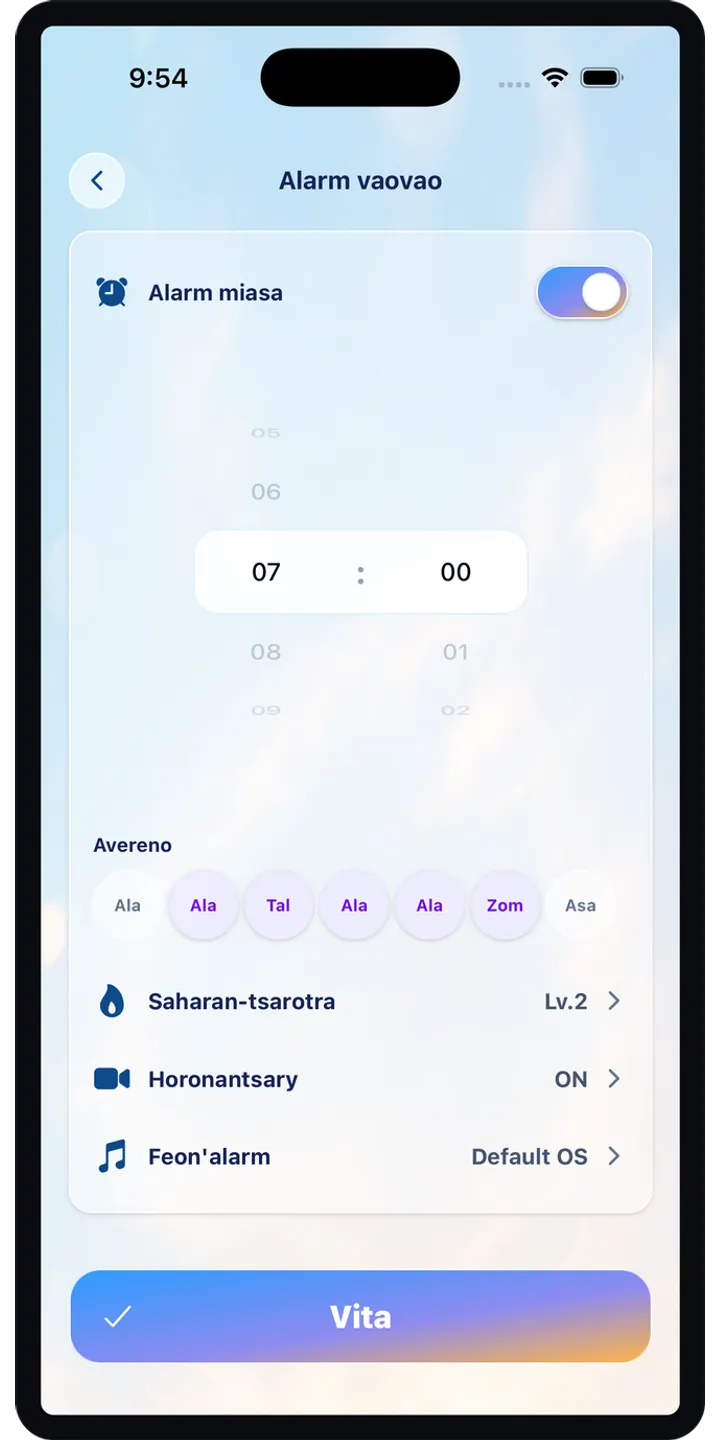 PoseUp history screenshot showing saved morning scores and records