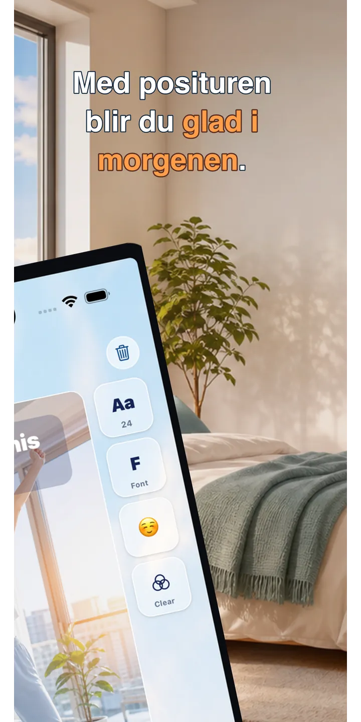 PoseUp alarm setup screenshot showing pose-based alarm details