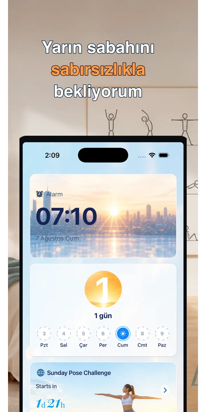 PoseUp history screenshot showing saved morning scores and records