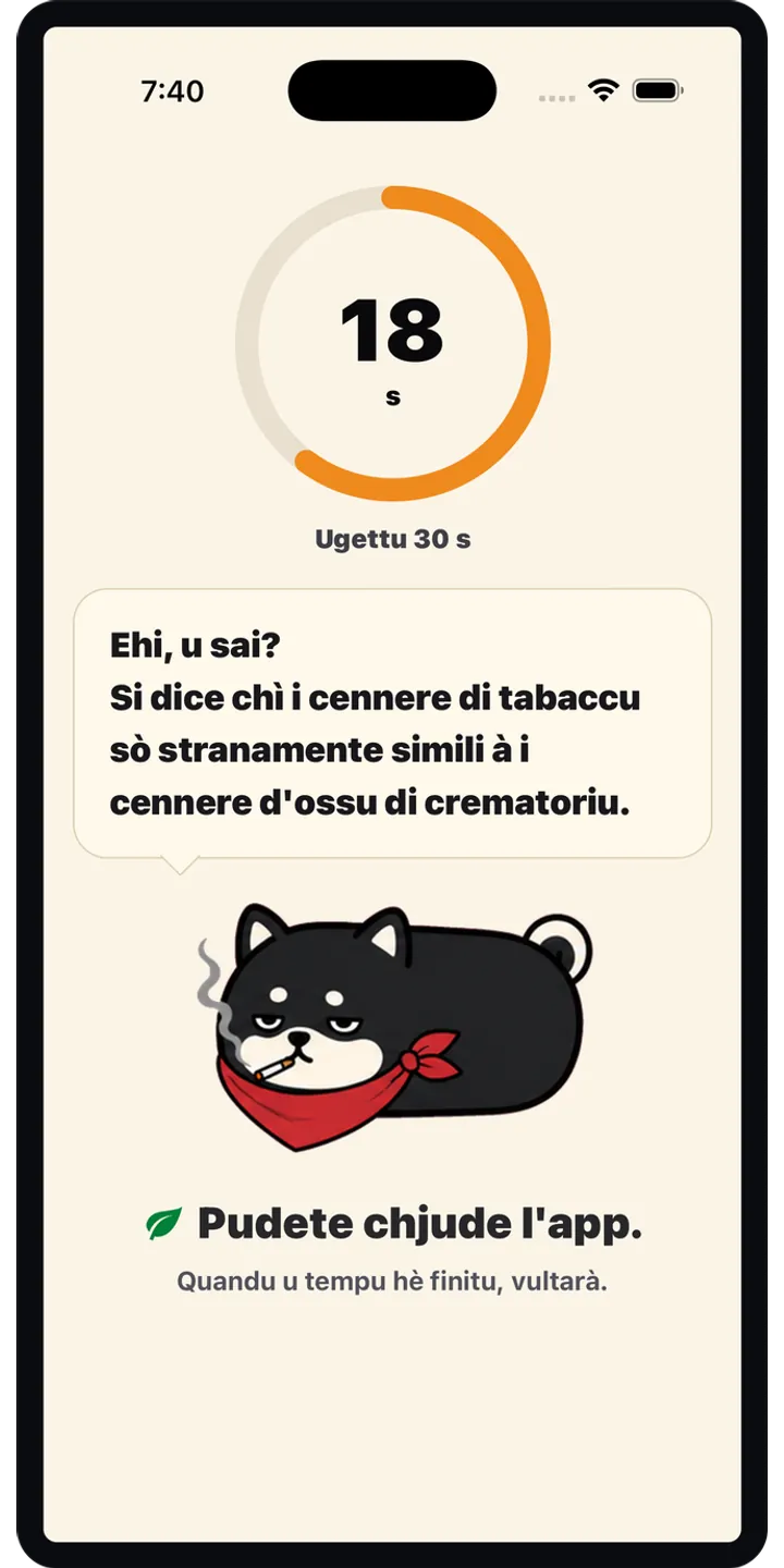Shiballet report screen screenshot showing weekly held-seconds and share card