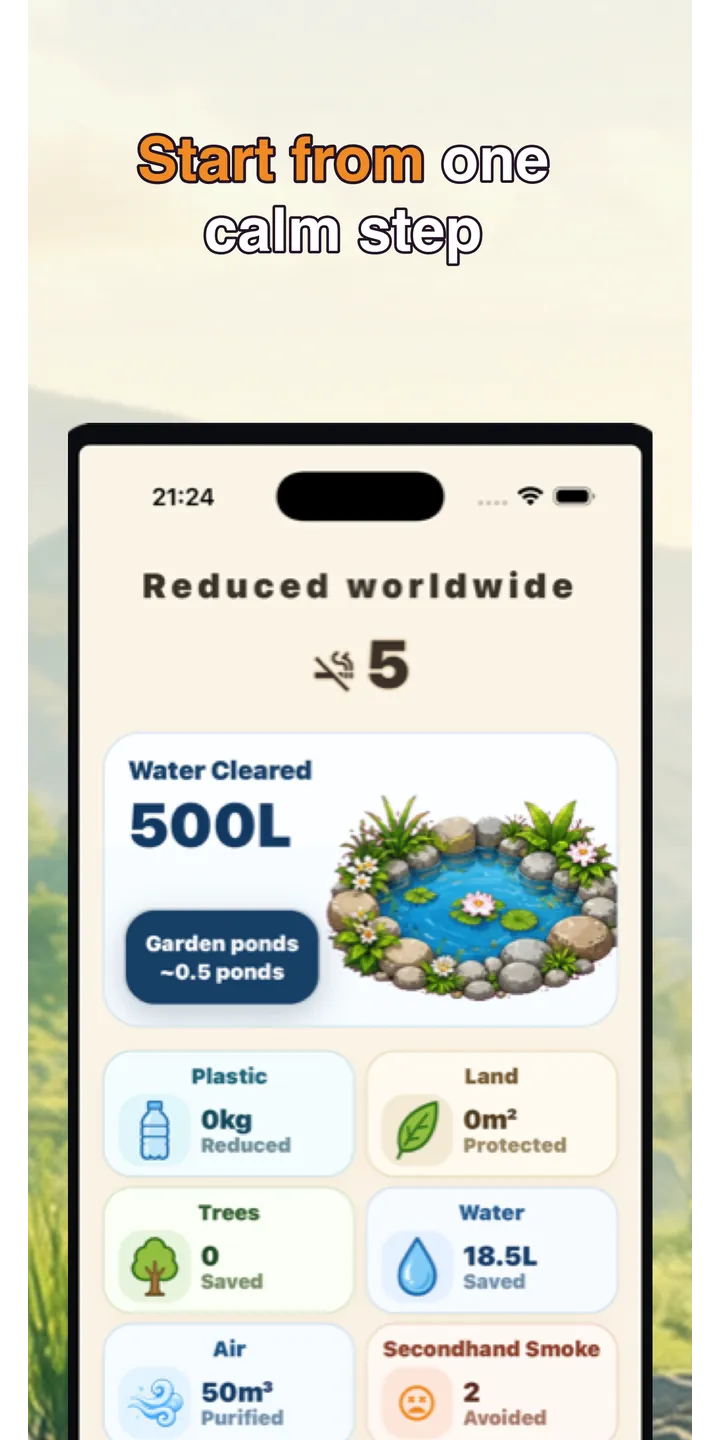 Shiballet report screen screenshot showing weekly held-seconds and share card