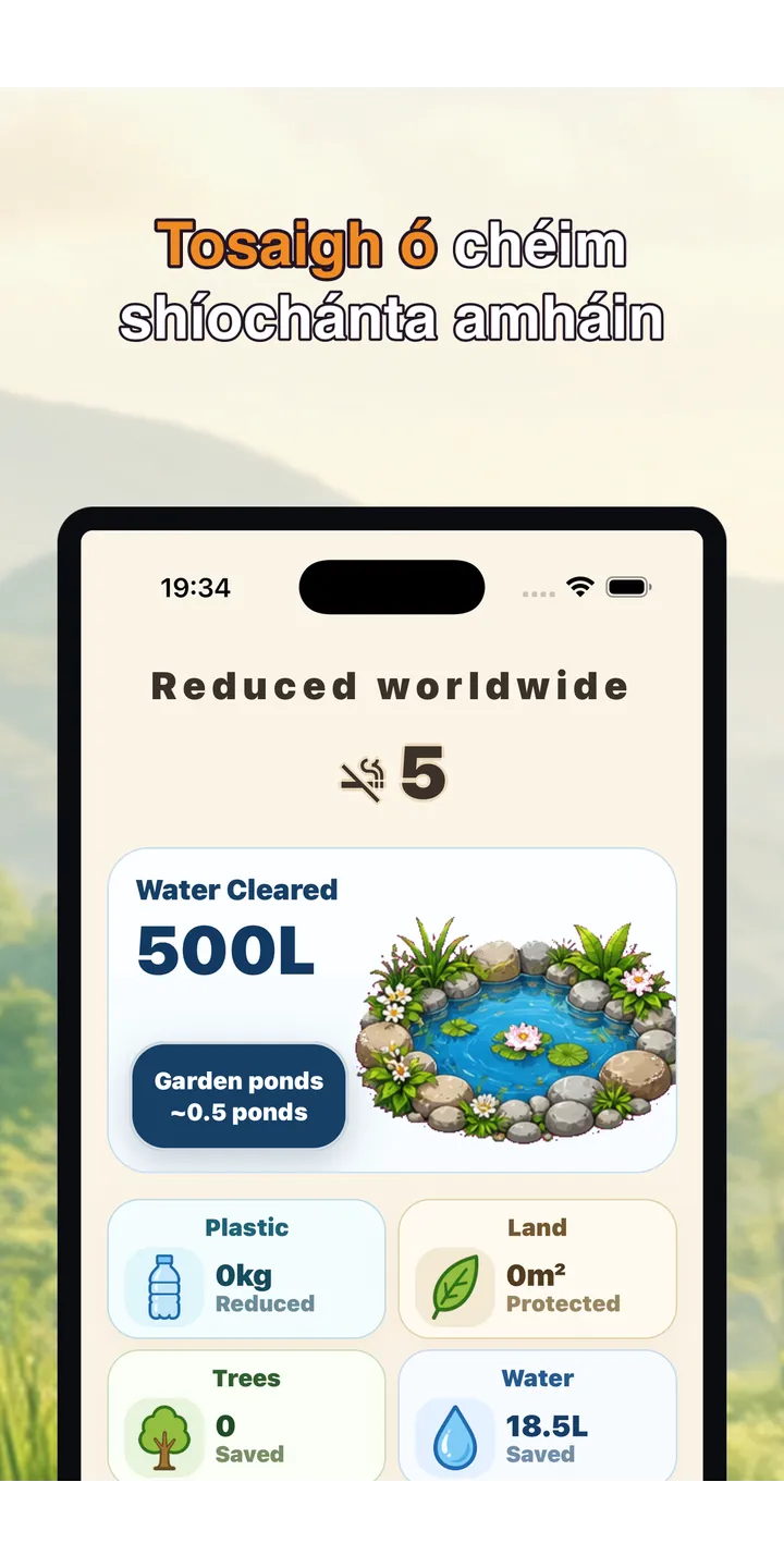 Shiballet report screen screenshot showing weekly held-seconds and share card