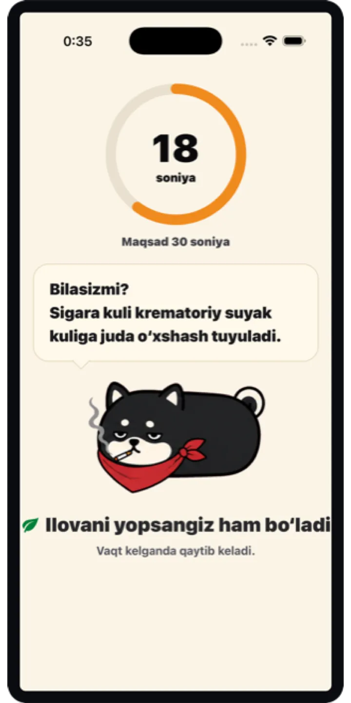 Shiballet report screen screenshot showing weekly held-seconds and share card